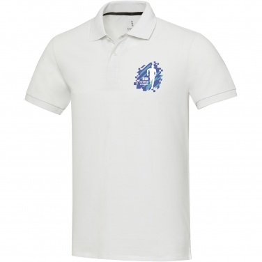Logotrade ärikingituse foto: Emerald lühikeste varrukatega unisex Aware™ taaskasutatud polo