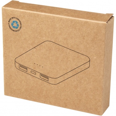 Logotrade reklaamkingi foto: Asama 5000 mAh Type-C taaskasutatud plastist akupank