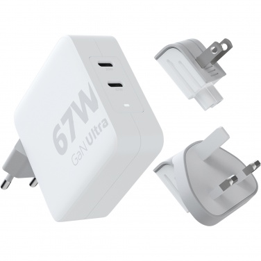 Logotrade firmakingid pilt: Xtorm XVC2067 GaN Ultra 67W reisilaadija 100W USB-C PD-kaabliga