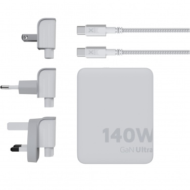 Logotrade firmakingitused pilt: Xtorm XVC2140 GaN Ultra 140 W reisilaadija 240 W USB-C PD kaabliga