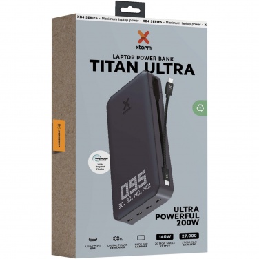 Logo trade reklaamtooted foto: Xtorm XB403 Titan Ultra 27 000 mAh 200 W sülearvuti toitepank