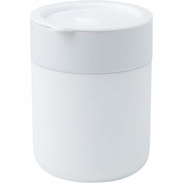 Logotrade meened pilt: Keraamiline termoskruus Java 330 ml plastikust kaanega