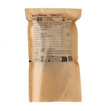 Logotrade reklaamtoote foto: RCS taaskasutatud nubuck PU kotikese esmaabikomplekt