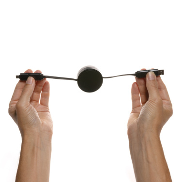 Logotrade reklaamkingi foto: Terra RCS taaskasutatud alumiiniumist sissetõmmatav 6-ühes kaabel