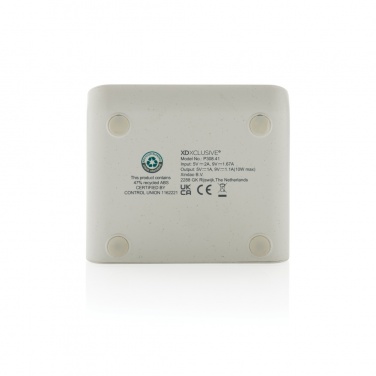 Logotrade reklaamtoote foto: Ontario RCS taaskasutatud plastist 10W alus