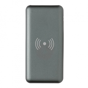 Logotrade firmakingi foto: 10 000 mAh kiirlaadimine 10 W juhtmeta akupank