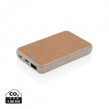 Logotrade reklaamkingituse foto: Korgist ja nisust 5000 mAh taskujõupank