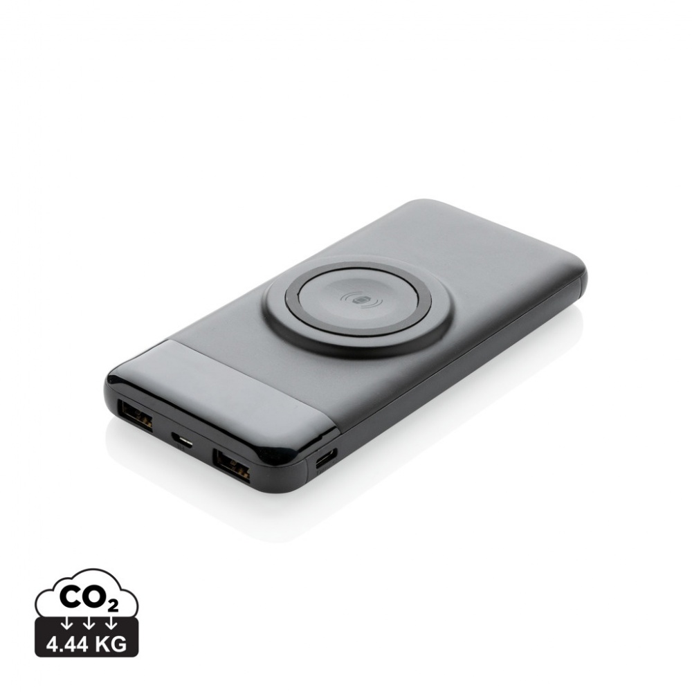 Logotrade ärikingitused pilt: 10 000 mah juhtmevaba akupank koos kellalaadijaga