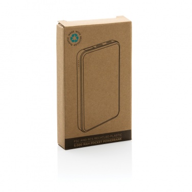Logotrade reklaamkingituse foto: RCS taaskasutatud plastist 5000 mAh Powerbank