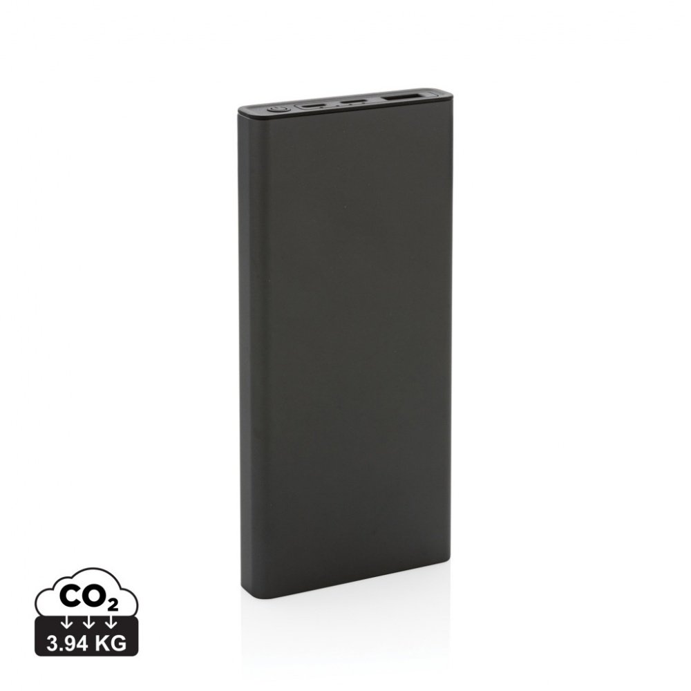 Logo trade firmakingi pilt: Terra RCS taaskasutatud 18 W alumiiniumist akupank 10 000 mAh