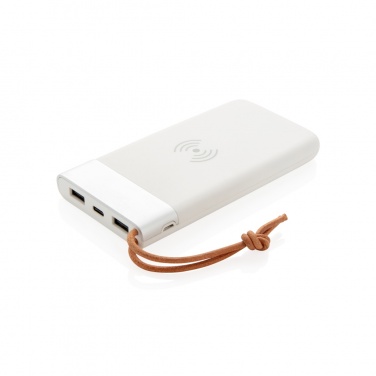 Logotrade reklaamtooted pilt: Aria 8000 mAh 5W juhtmevaba laadimise akupank