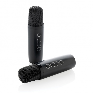 Logotrade meened pilt: Singvibe RCS taaskasutatud plastikust karaokekomplekt topeltmikrofoniga