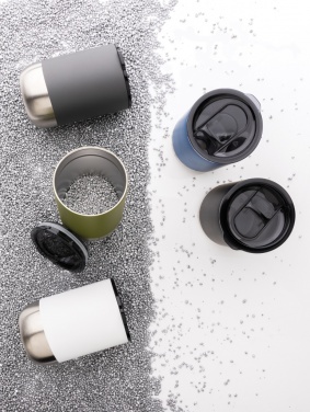 Logotrade meened pilt: Taaskasutatud roostevabast terasest termokruus