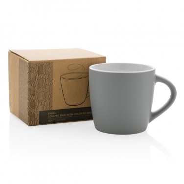 Logotrade reklaamtooted pilt: Värvilise sisepinnaga keraamiline kruus 300ml