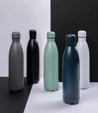 Logotrade ärikingid pilt: Ühevärviline roostevabast terasest vaakumpudel 750ml
