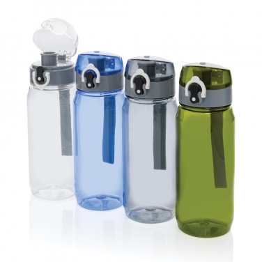 Logo trade reklaamkingi pilt: Yide RCS Recycled PET lekkekindel lukustatav veepudel 600ml