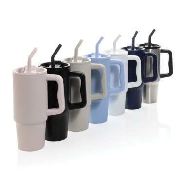 Logo trade reklaamkingi pilt: Embrace deluxe roostevabast terasest termoskruus, 900 ml