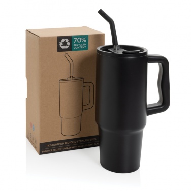 Logo trade ärikingi pilt: Embrace deluxe roostevabast terasest termoskruus, 900 ml