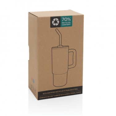 Logotrade reklaamkingid pilt: Embrace deluxe roostevabast terasest termoskruus, 900 ml