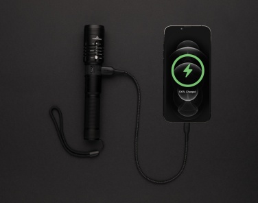 Logo trade firmakingi pilt: Gear X USB taaslaetav taskulamp