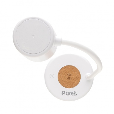 Logo trade ärikingituse pilt: Zenara RCS taaskasutatud plastikust ja korgist 15 W juhtmevaba laualamp