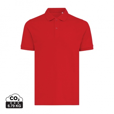 Logo trade meened foto: Iqoniq Yosemite taaskasutatud puuvillast pique polo