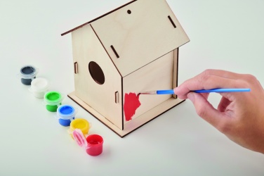 Logo trade meene pilt: DIY puidust linnumaja komplekt