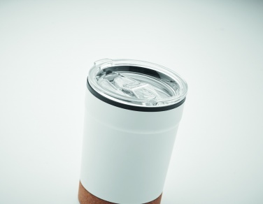 Logo trade meene pilt: Topeltseinaga termoskruus, 300 ml, korgist alusega