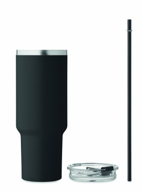 Logotrade meene foto: Suur roostevabast terasest termoskruus, 1200 ml
