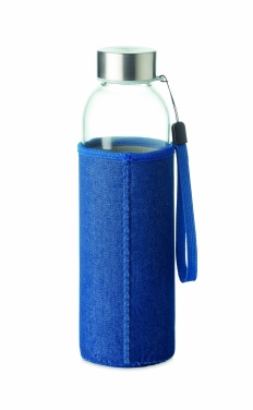 Logo trade firmakingituse pilt: Klaaspudel kotis 500 ml