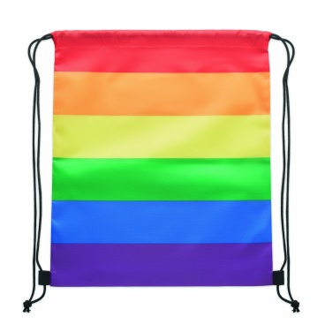Logotrade ärikingid pilt: Rainbow RPET nööriga kott
