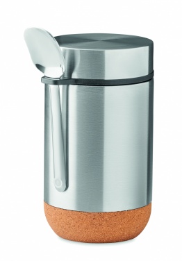 Logotrade ärikingi foto: Topeltseintega toidutermos lusikaga 400 ml