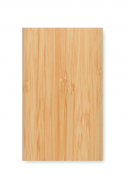 Logotrade meened pilt: 4000 mAh bambusest akupank