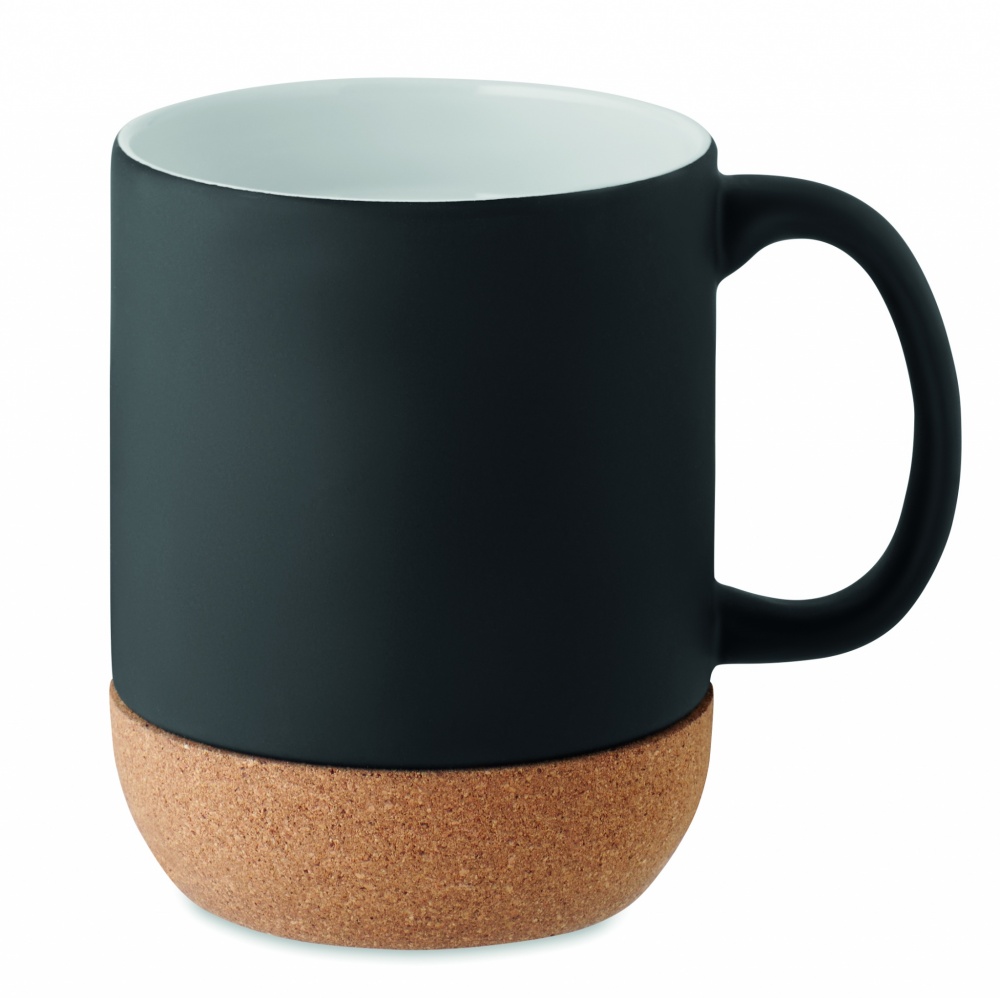 Logo trade reklaamkingituse pilt: Matt keraamiline korgist kruus 300 ml