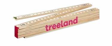 Logo trade firmakingi pilt: Puidust puusepa joonlaud 2m