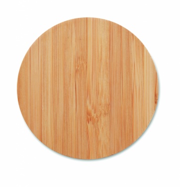 Logo trade ärikingituse pilt: Bambusest juhtmevaba laadija 15W