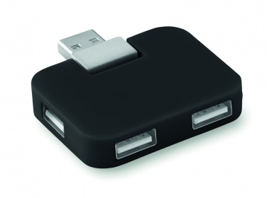 Logo trade reklaamkingi pilt: 4-pordiline USB-jaotur