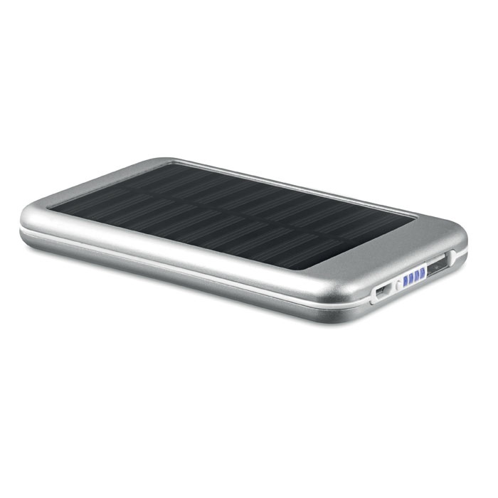 Logotrade firmakingid pilt: 4000 mAH päikesepatareiga akupank