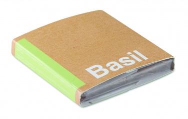 Logotrade reklaamkingitused pilt: Kompost seemnetega "BASILIKK"