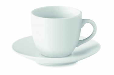 Logo trade ärikingituse pilt: Espressotass ja alustass 80 ml