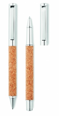 Logotrade reklaamtooted pilt: Metallist pastapliiatsi komplekt korgikarbis