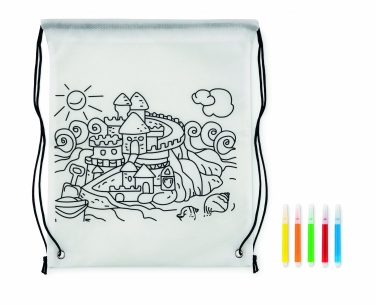 Logo trade firmakingituse pilt: Lausriidest lastekott pastakatega