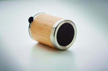 Logo trade reklaamtoote pilt: Bambusest kaanega trummel 250ml