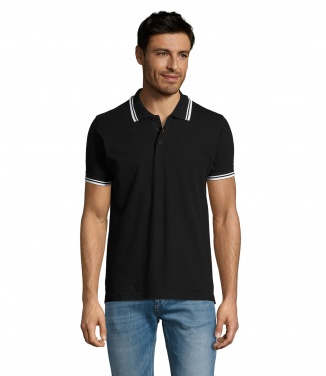 Logotrade meened pilt: PASADENA meeste polo 200g