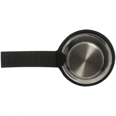 Logo trade firmakingitused foto: Klaaspudel Klagenfurt roostevabast terasest korgiga 500 ml