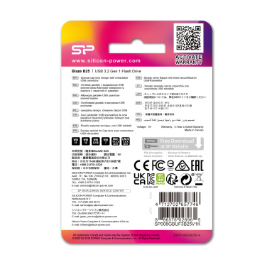 Logotrade reklaamtooted pilt: Pendrive Silicon Power Blaze B25 3.1