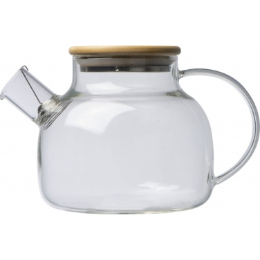 Logotrade meened pilt: Bambusest kaanega klaaskann FRANKFURT 1000ml