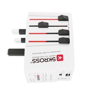 Logotrade firmakingi foto: SKROSS World Travel Adapter MUV 65W PD USB C kaabliga