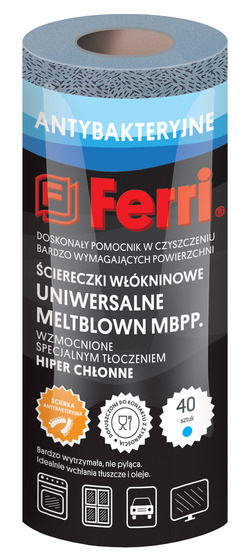 Logo trade firmakingid foto: Super MELTBLOWN mittekootud puhastuslappidega rull 145021200