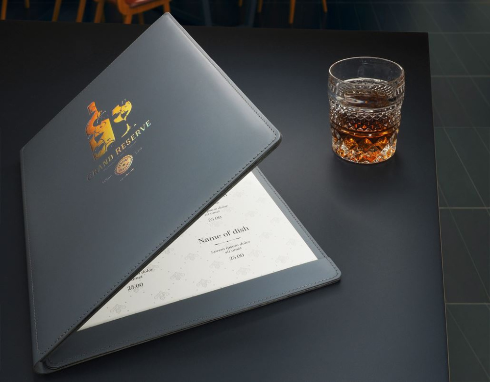 Logo trade reklaamkingi pilt: Menüü kaaned Fine Dining 1059094